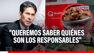 Demartini se reunió con Fiscalía por Qali Warma: "Queremos saber quiénes son los responsables"