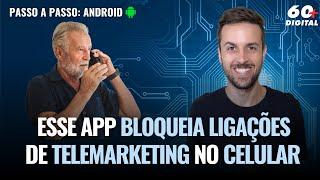 ESSE APP BLOQUEIA LIGAÇÕES DE TELEMARKETING NO CELULAR.