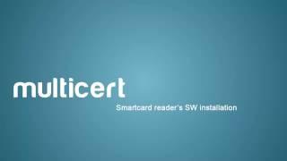 Smartcard reader software installation