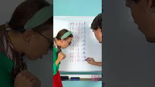 A clever math trick for solving multiplication examples quickly! Wow! #smol #funny