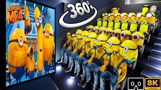 Despicable Me 4 360° | CINEMA HALL | 8K VR 360 Video [ MEGA Minions EDITION ]