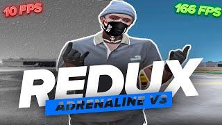 НОВЫЙ РЕДУКС ДЛЯ MAJESTIC RP - REDUX ADRENALINE V3 | КАРТА ПО ЦЕНТРУ | MCL | FPS BOOST | GTA 5 RP