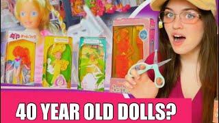 Unboxing the lost dolls of the 1980’s  Twirly Curls Barbie, Rose Petal Place & Anime!