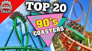 Top 20 BEST Iconic 90's Roller Coasters You Can Still Ride