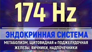 Исцеление эндокринной системы 174 Гц (528 Гц)Звуковой массаж ЧакрыПоющие тибетские чаши