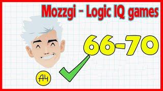 Mozzgi Logic IQ Level 66 67 68 69 70 Solution Walkthrough