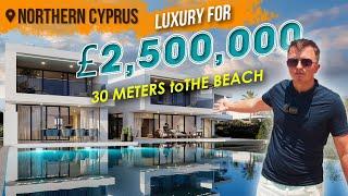Luxury villas for 1,000,000 in Northern Cyprus near the sea in Girne | The most expensive villas?