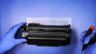 HOW TO REFILL HP Q7553X 53X Toner LaserJet M2727nf M2727nfs P2014 P2014n P2015