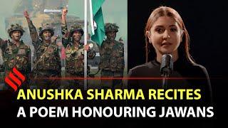 Anushka Sharma Recites a Poem Honouring Jawans | Tributes to Martyrs of 26/11 Incident