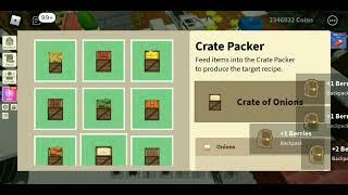 How to use Crate Packer - Roblox Islands, seaotteralien11