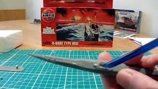 MFM: Airfix DAS BOOT 1:400 U boat type VIIC  Part one