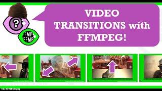 40+ video transition effects with FFMPEG | Showing all xfade transitions VFX  #ffmpeg #TheFFMPEGGuy