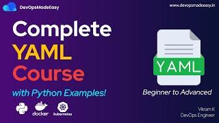 YAML Tutorial for DevOps Explained with PyYAML Python Module