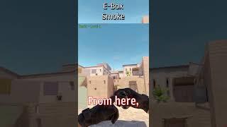 Anubis T-Smokes - E-Box Smoke #cs2 #cs2nades #cs2tips #regentXD