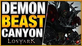 Quick DEMON BEAST CANYON Guide | Lost Ark Abyssal Dungeon Tutorial | Guides to relax/study to