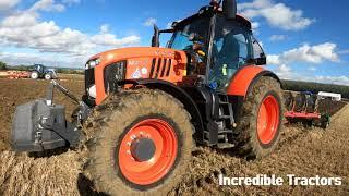 2021 Kubota M7.173 6.1 Litre 4-Cyl Diesel Tractor (170 / 175 HP) with Kverneland Plough