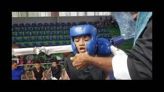 DYLAN DAVILA VS AARON VEGA, 55 LB.BOXEO AMATEUR, MIERC 13 MARZO 2024. ONOFRE RAMIREZ