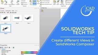 Tech Tip Tuesday: Basics of SolidWorks Composer View Creation