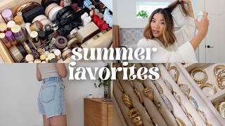 MY SUMMER FAVORITES, my most worn clothing, summer beauty, favorite jewelry, and more!