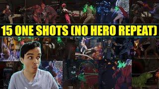 15 One Shots (2Bil DMG) Are Possible! (P2W) (No Repeating Characters) Injustice 2 Mobile