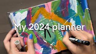 here is my 2024 planner, and what i'm doing for 2025... as an ex bullet journaller