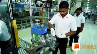 Tvs motor company  bike production