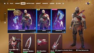 KRATOS SKIN + LEVIATHAN AXE PICKAXE RETURN RELEASE DATE IN FORTNITE ITEM SHOP 2024!