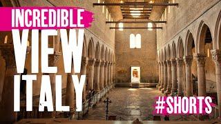Impressive Ancient Painting of Basilica Aquileia | Mosaic Tile Church Italy #SHORTS