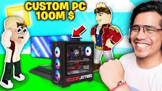 I SURPRISED JACK With 100M $ CUSTOM PC| Roblox