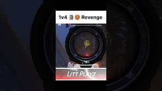 #bgmi 1v4 Revenge#bgmishorts #shortvideo #shorts #gaming #pubgmobile #pubg #1vs4 #bgmishorts #game