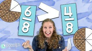 Comparing Fractions for Kids | Easy Math Lessons