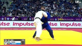 Masters 2022. 66 kg. R1. NAJAFOV Yashar (AZE) - HERNANDEZ Juan (COL)