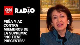 Expresidenta del TC dice que presentación de acusaciones contra ministros “no tiene precedentes”