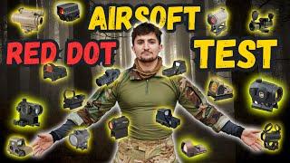 What Red dot for Airsoft (Biggest test) on YouTube