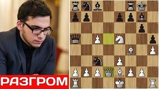 ШОК  Гроссмейстер проигрывает в 11 ходов белыми! Шахматы