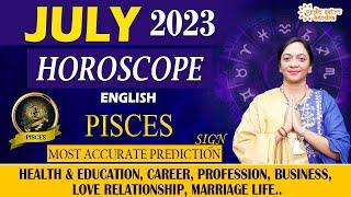 Pisces Monthly Horoscope July 2023 | Meen Rashifal July 2023 in English