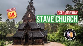 Stavkirker: Oslo's Gol Stave Church: A Must-Visit | Top Things to Do in Oslo Norway 4K | Ep 6