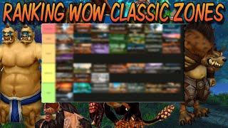 THE BEST RANKING OF THE WOW CLASSIC ZONES