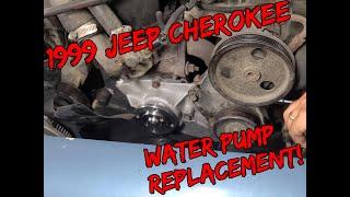 The Midnight Mechanic - Jeep Cherokee XJ Water Pump Replacement!