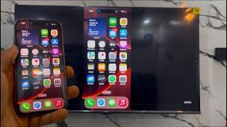 How to Use AirPlay on Hisense Smart TV - Share Screen to TV