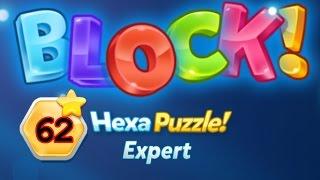 BLOCK! Hexa Puzzle! Expert Level 62 (Basic) - Lösung Solution Walkthrough