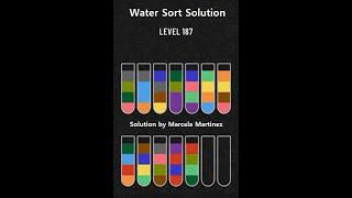 Water Sort Puzzle level 187 | Gameplay Mobile Games