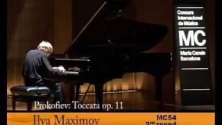 Ilya Maximov. Prokofiev: Toccata op.11 (maria canals competition)