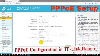 How to Configure PPPoE Connection in TP-Link Router | Technical Hakim