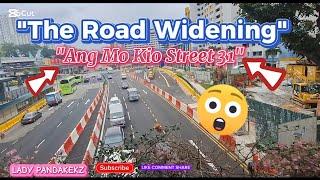 ROAD WIDENING PROJECT AT ANG MO KIO STREET 31 | LADY PANDAKEKZ | #shortvideo #views #highlights #yt