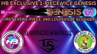 Hitting with the HB Exclusive 1-Piece Vice Genesis  | Average Dudes Softball Slowpitch Bat Review