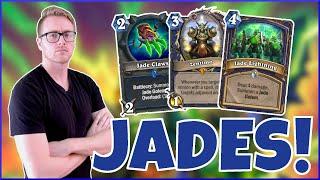 Hearthstone | Jade Army! | Wild Jade Shudderwock Shaman | Rise of Shadows