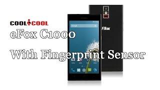 eFox C1000 QuadCore Smartphone with Fingerprint Sensor - Hands On