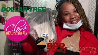 VLOG/PRODUCT REVIEW MINI NAIL HAUL| DOLLARTREE & CLORE BEAUTY SUPPLY STORE | 2022