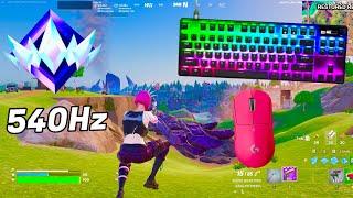 SteelSeries Apex Pro TKL ASMR  Solo Gameplay  Satisfying Keyboard Fortnite 360 FPS 4K